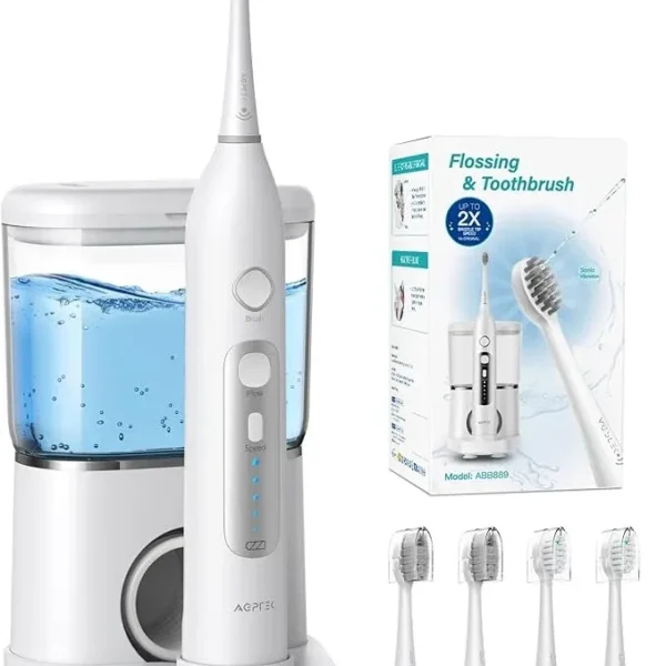 elektricni floser irigator cetkica dva u jedan agptek 500ml