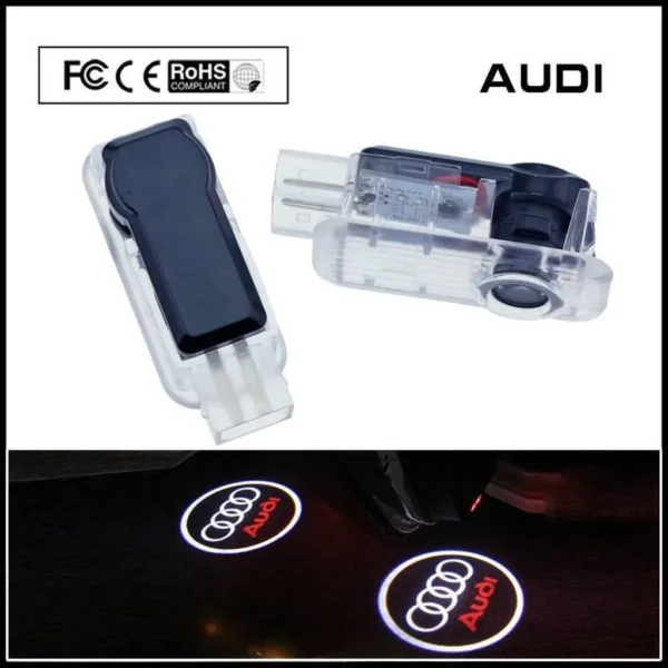 LED projektor logo svetla za vrata – kompatibilno sa Audi vozilima