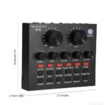V8 audio interfejs mini mikser sa zvučnim efektima